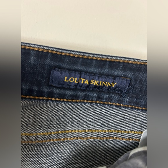 Lucky Brand Lolita Skinny jeans dark blue sz 14A - Picture 4 of 6
